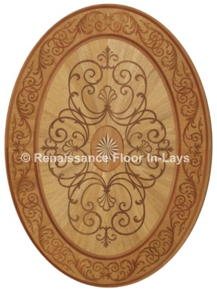 flooring medallion pattern