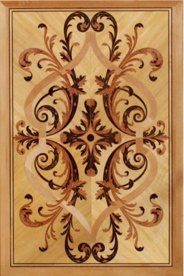 inlays wood panel