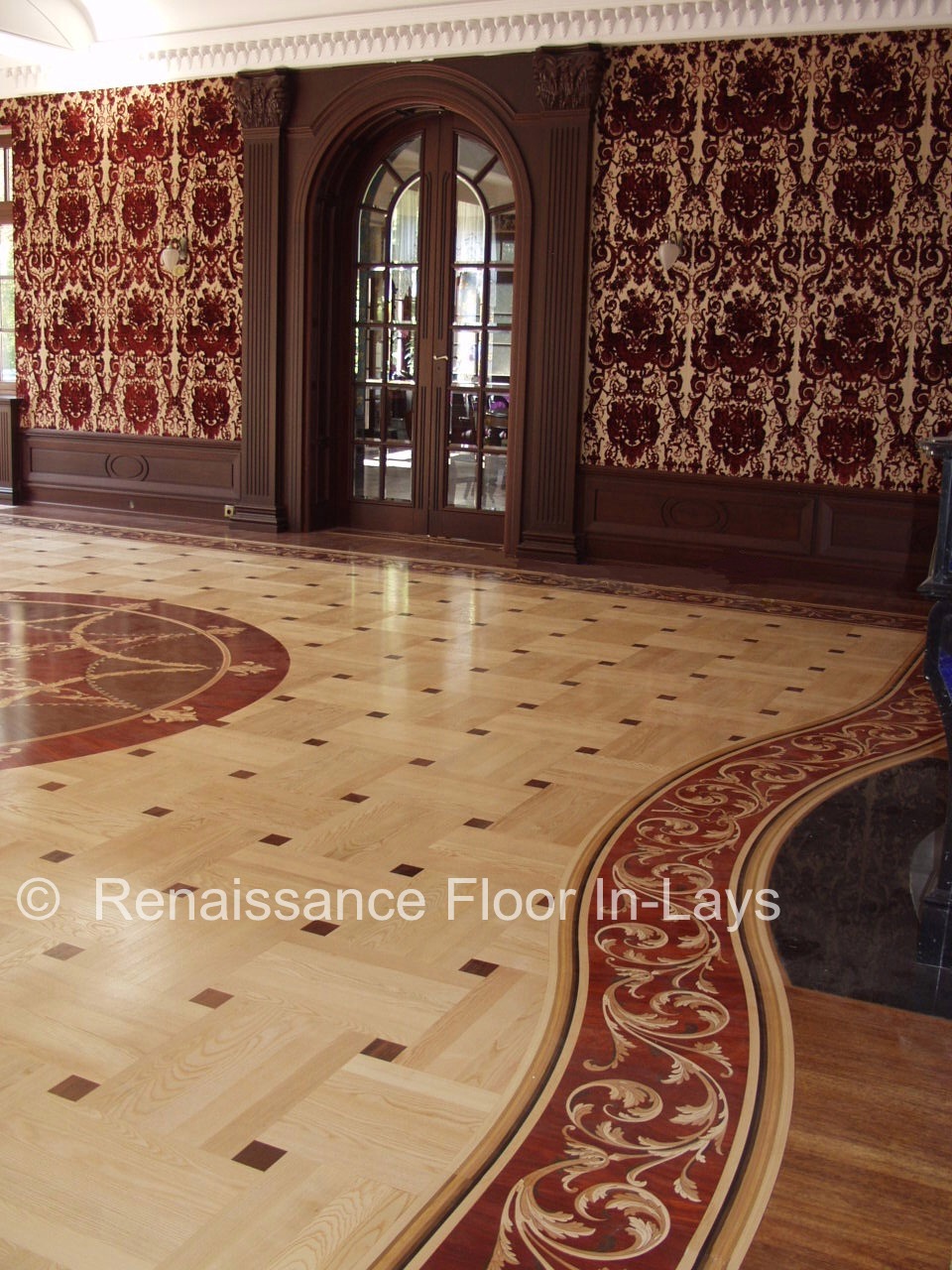 Hardwood Flooring Inlays Renaissance, Renaissance Hardwood Floors