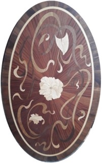 wooden floor inlays custom hardwood Renaissance