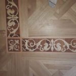 new installtion wood floor border